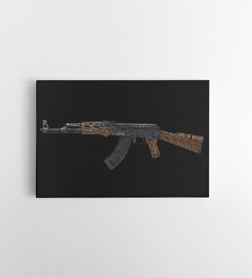 Ak 47 Kalashnikov Text Weapon