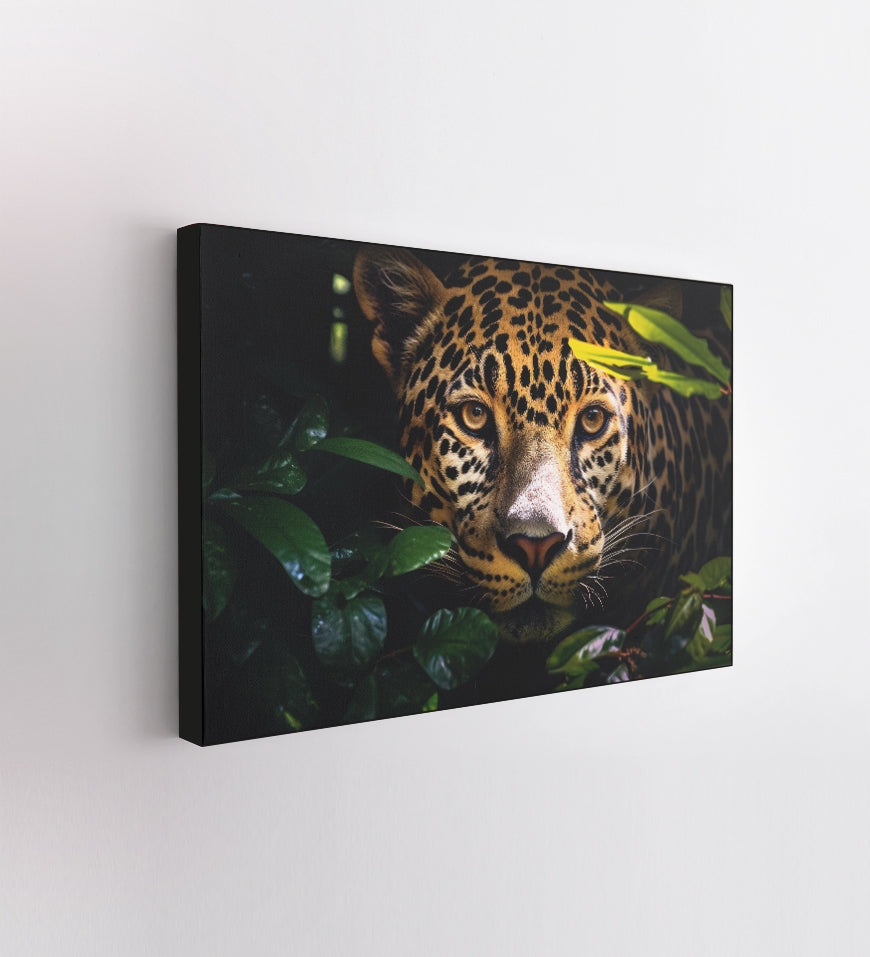 Closeup Exotic Forest Animal Leopar