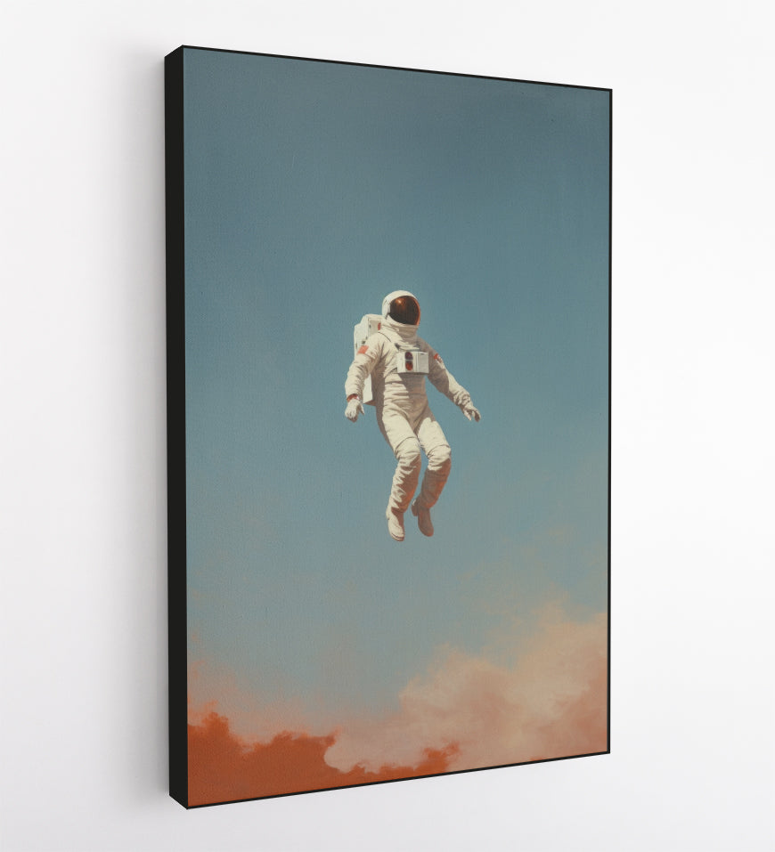 Astronaut Flying in The Sky