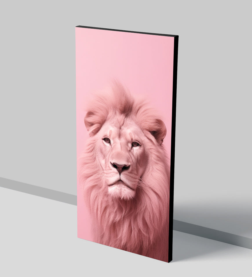 Pink Aesthetic Lion