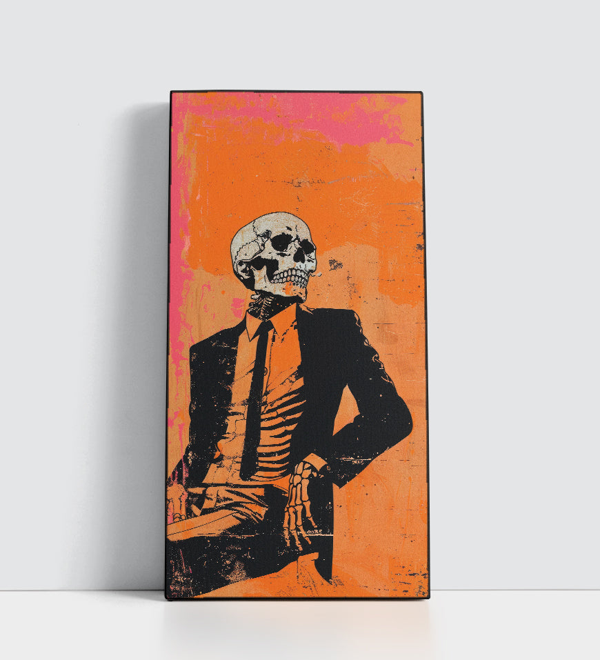 Skeleton Businessman