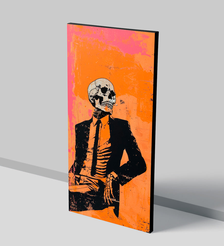 Skeleton Businessman