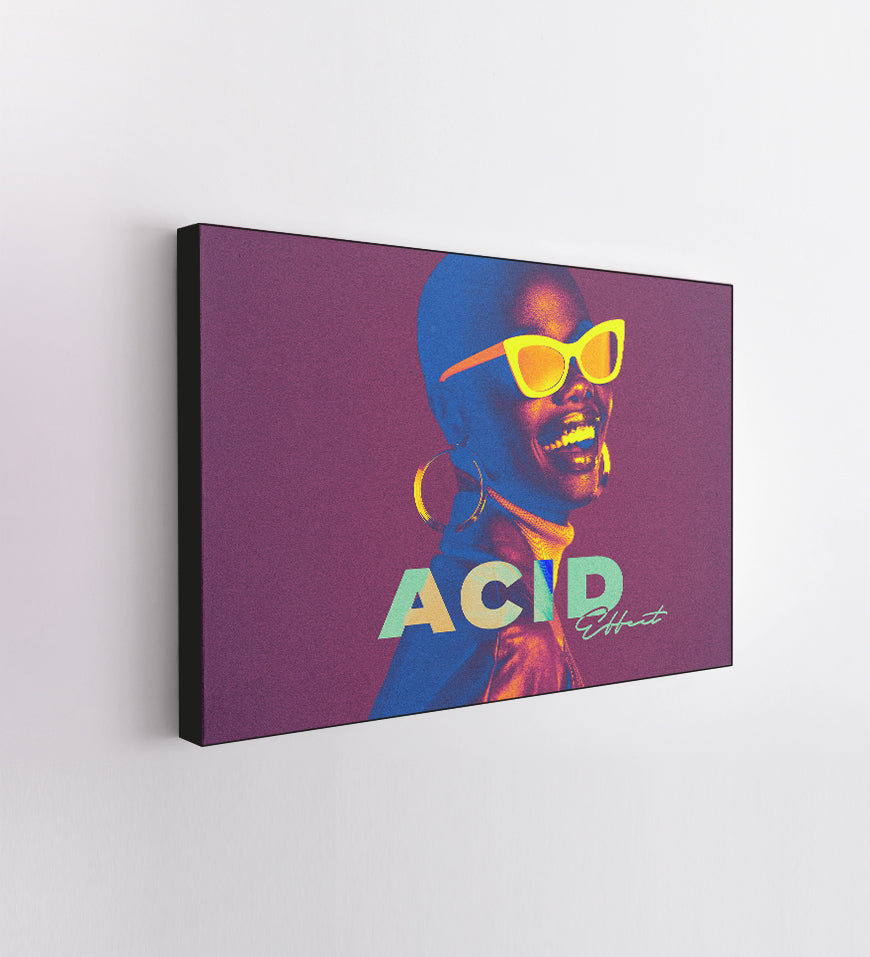 Acid Photo Effect Posters