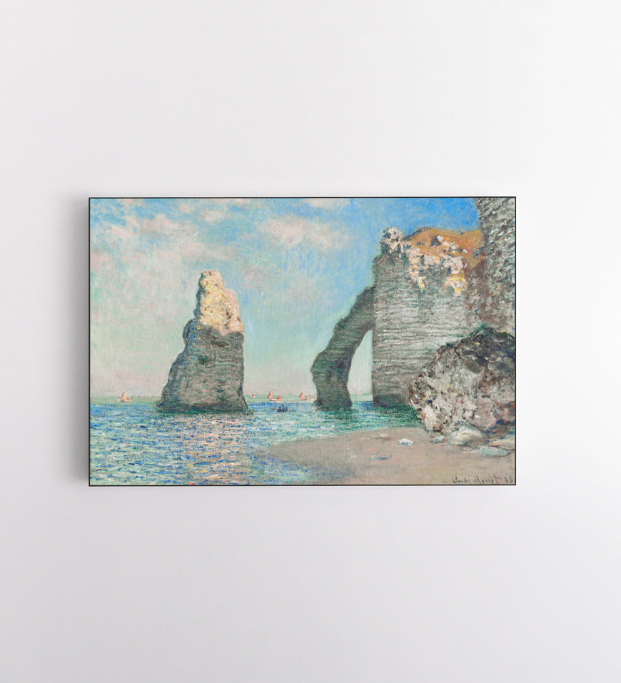 Claude Monet The Cliffs at Étretat (1885)