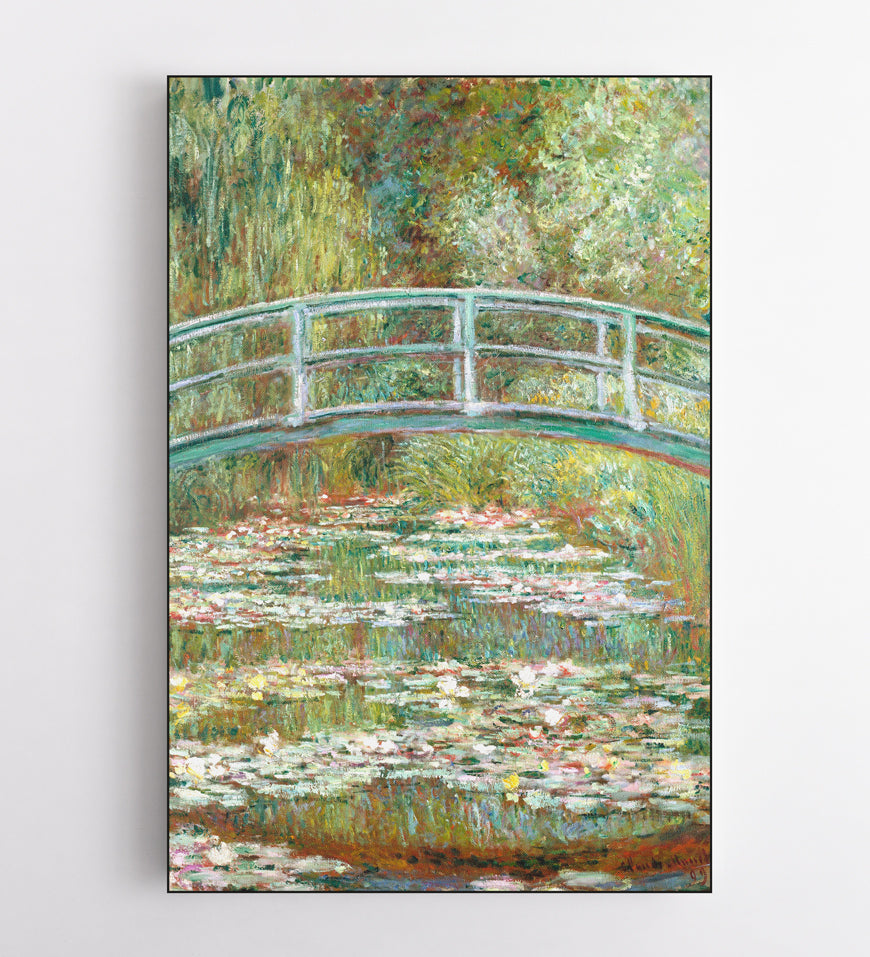 Claude Monet Bridge over a Pond of Water Lilies