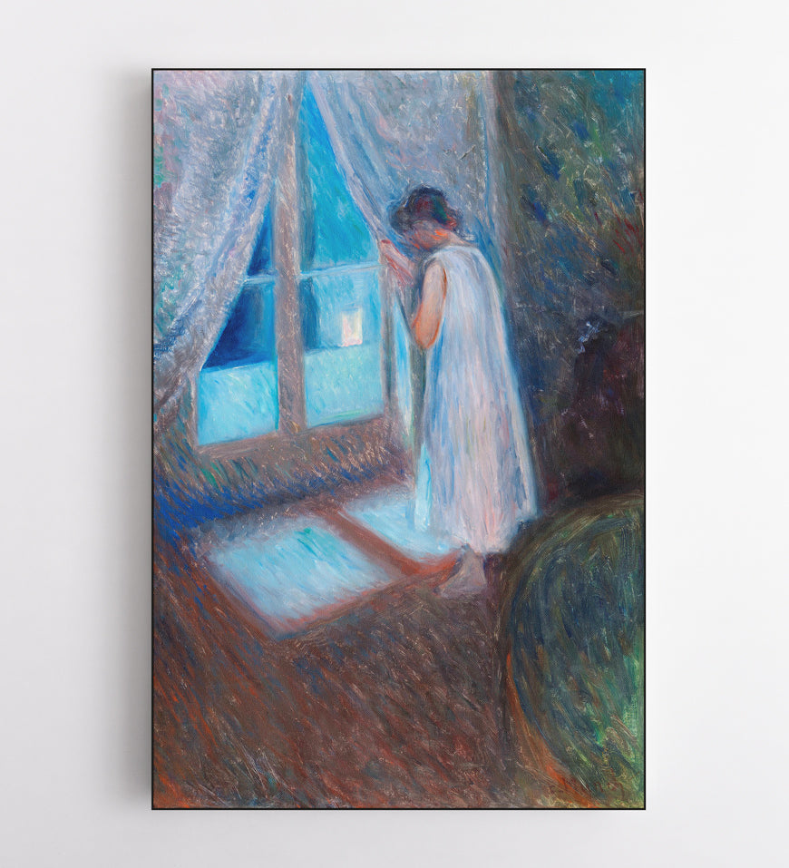 Edvard Munch The Girl by the Window (1893)