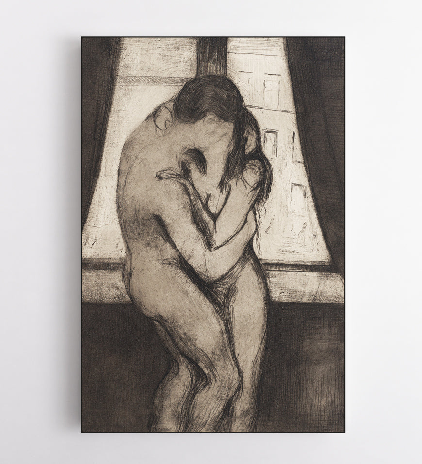 Edvard Munch The Kiss (1895)