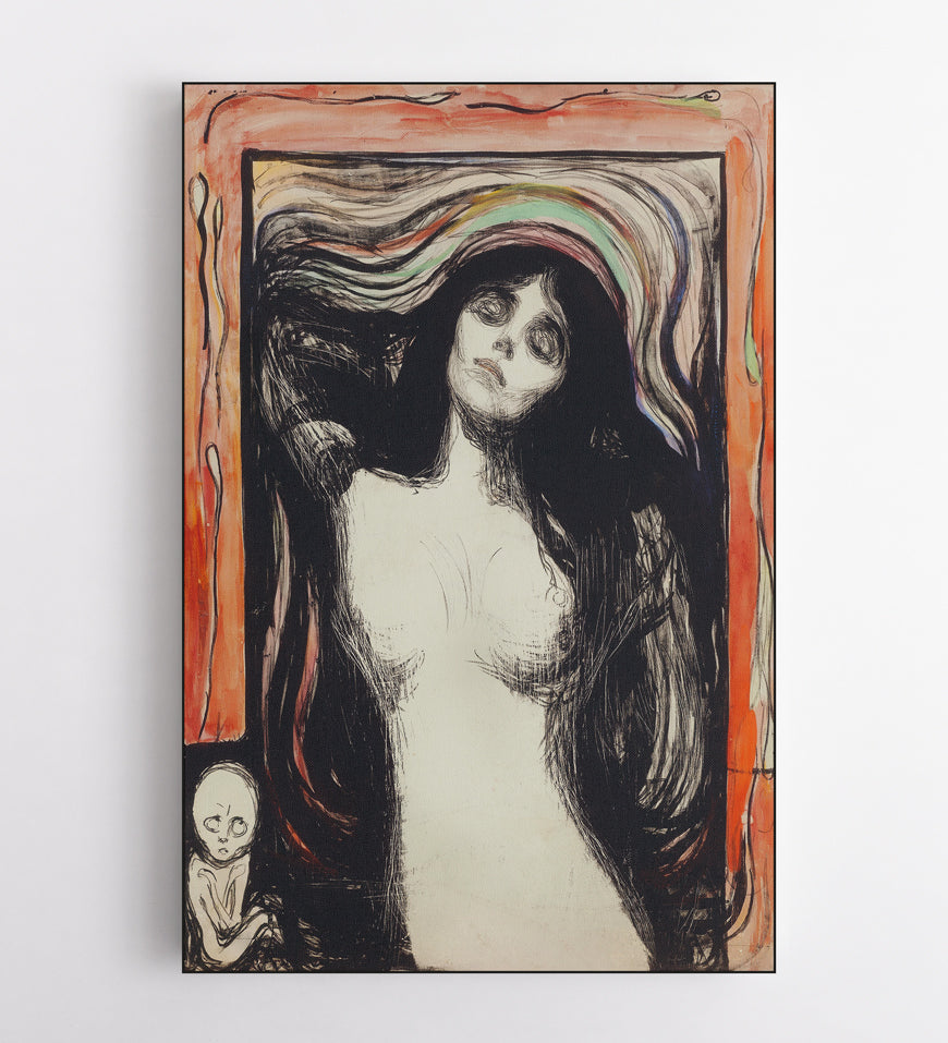 Edvard Munch Madonna (ca. 1895–1896)