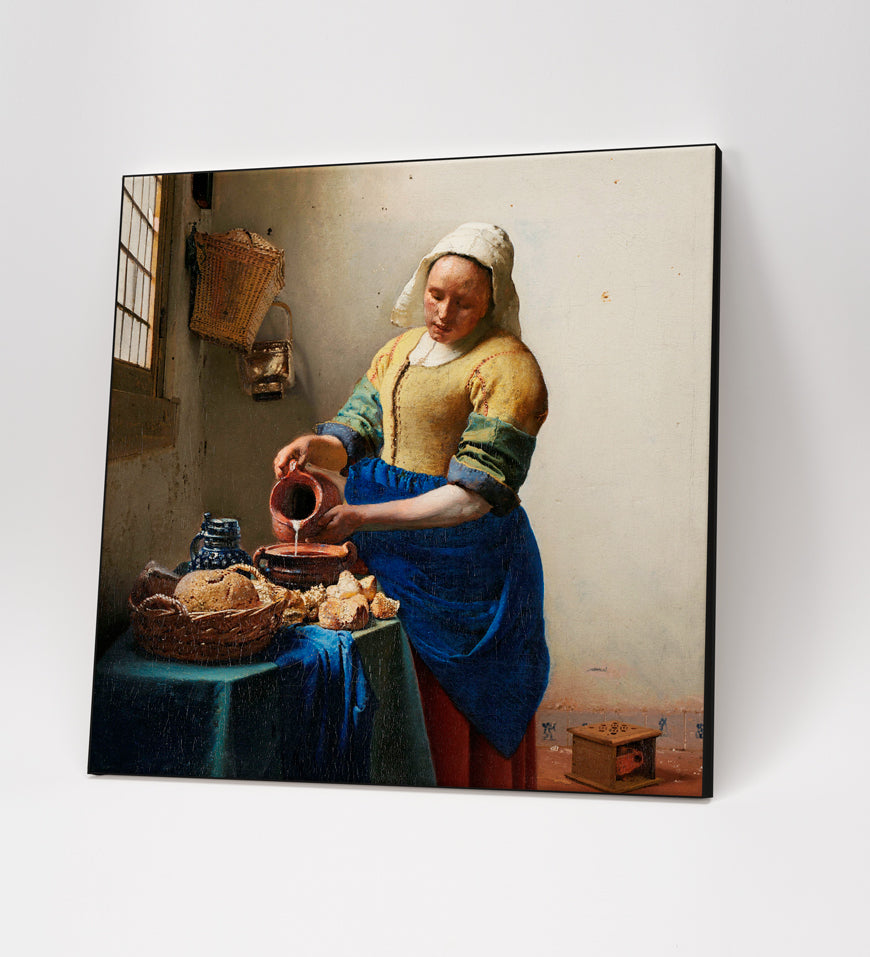 Johannes Vermeer The Milkmaid (ca. 1660)