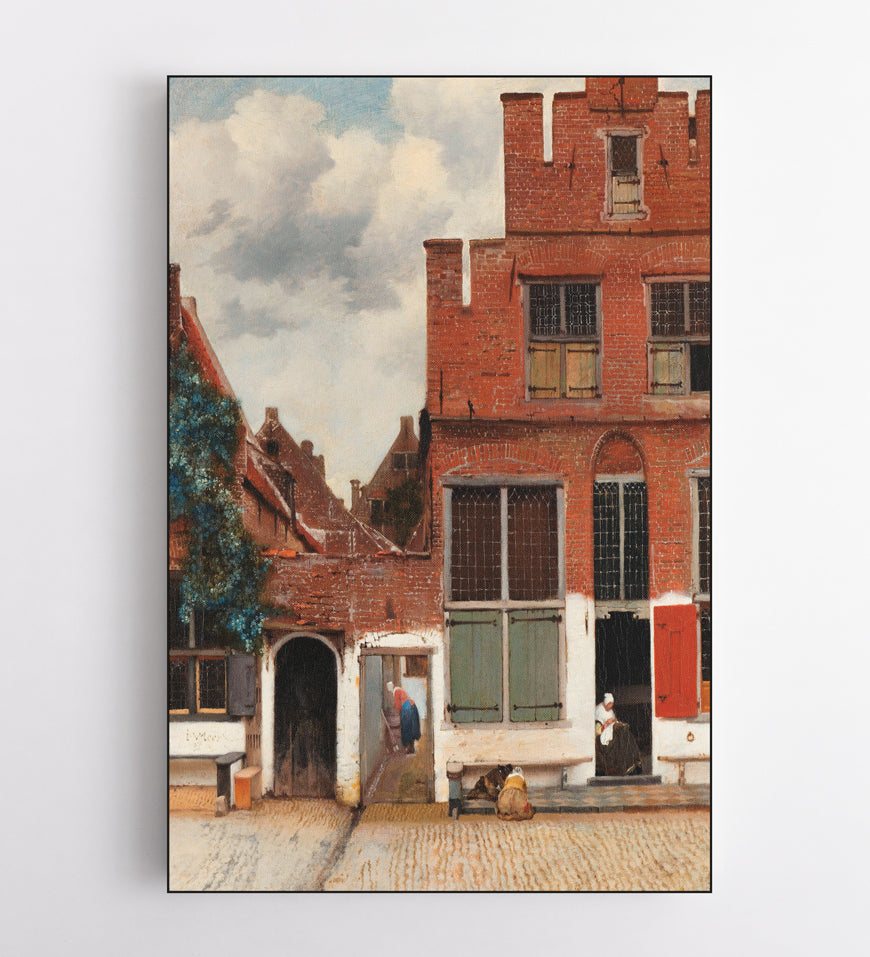 Johannes Vermeer -The Little Street (ca. 1658)