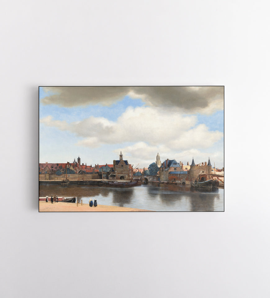 Johannes Vermeer View of Delft (ca. 1660–1661)