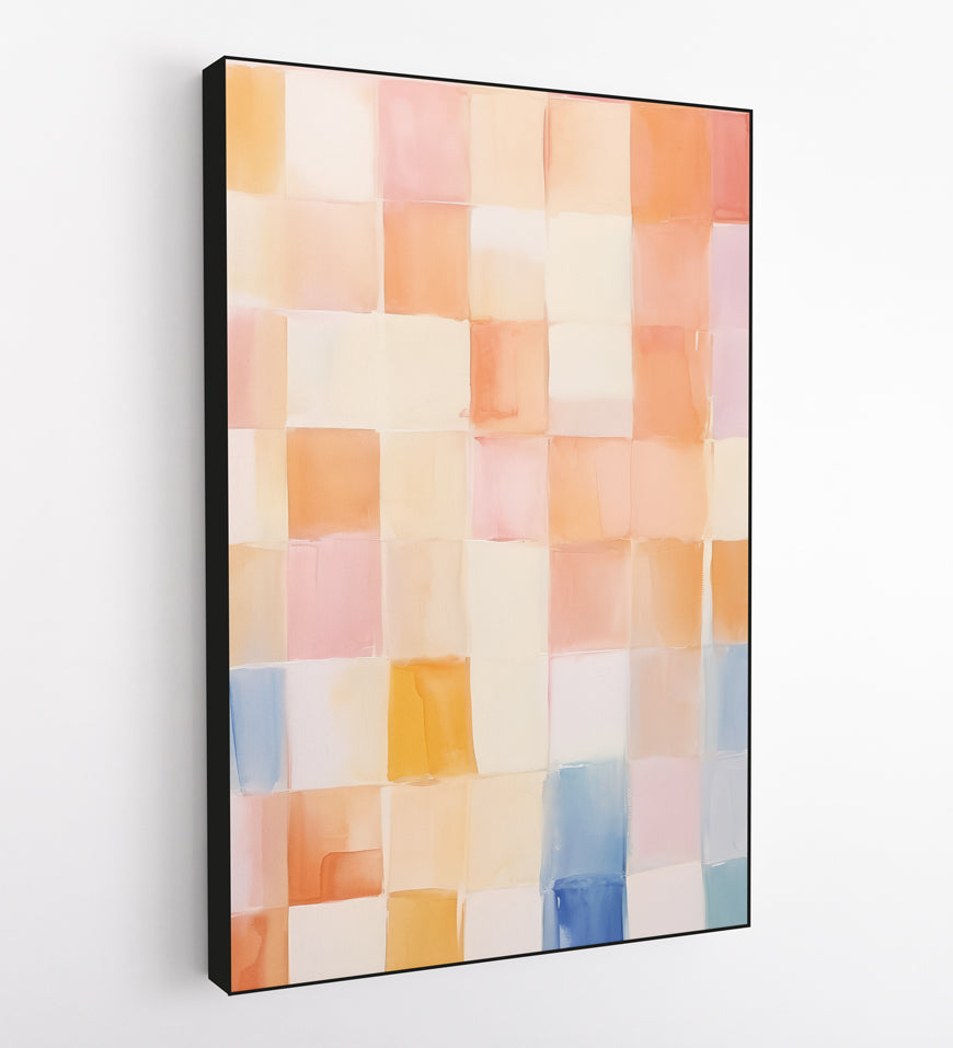 Watercolor Abstract Square