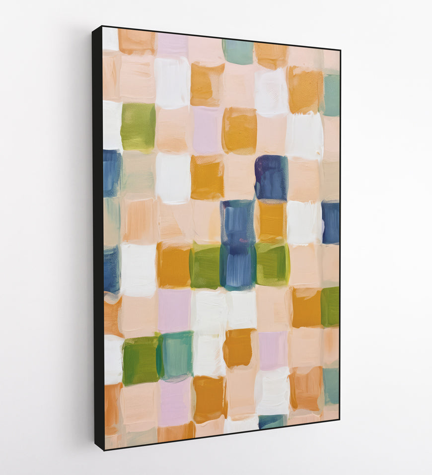 Acrylic Abstract Art Square