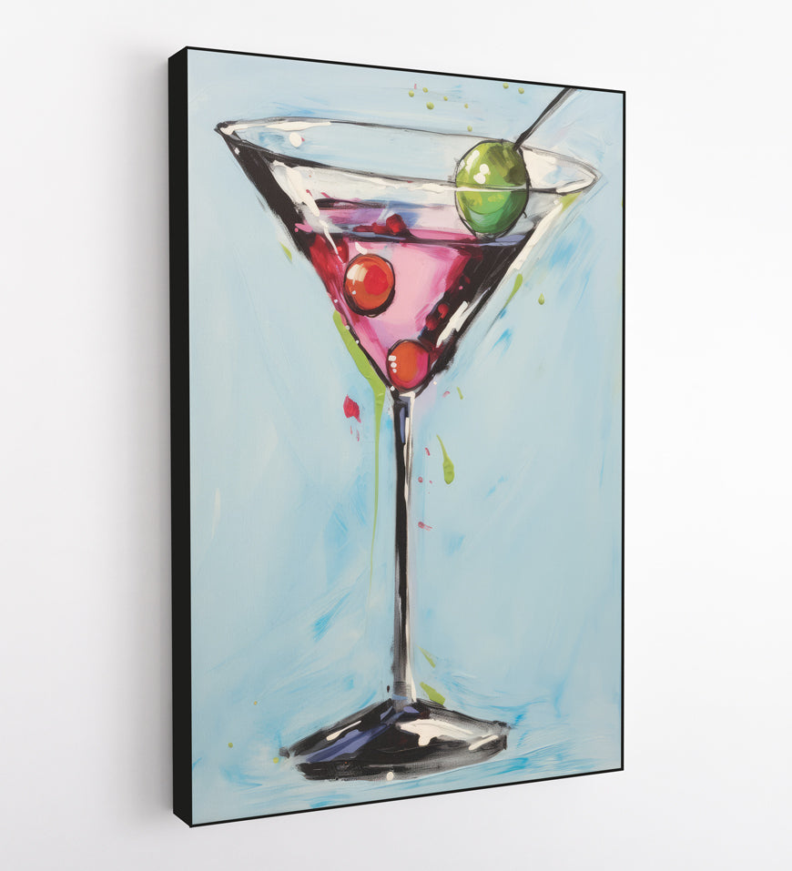 Oil Painting Martini