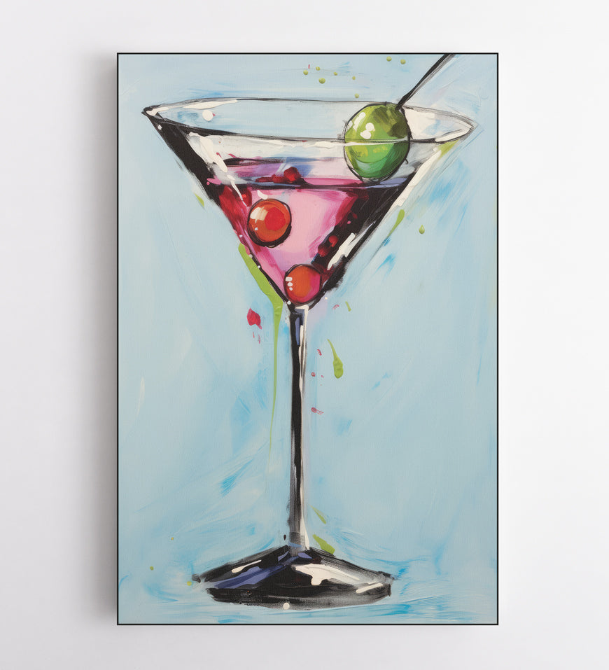 Oil Painting Martini