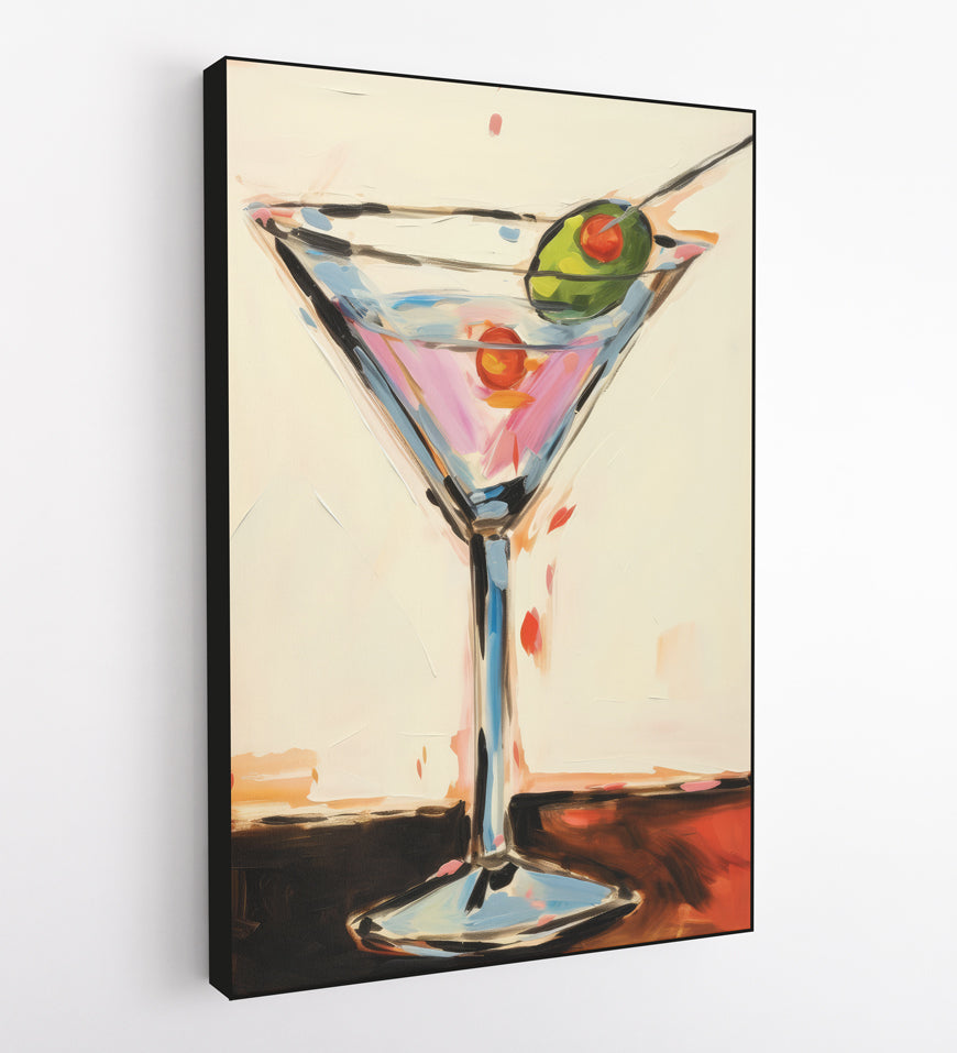 Oil Painting Martini-2