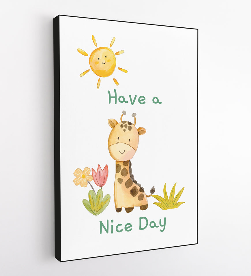 Have a Nice Day Animals Giraffe